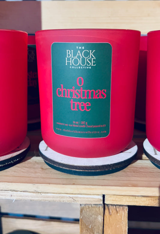 O’ Christmas Tree| Soy Wax Candle | Balsam + Frasier Fir