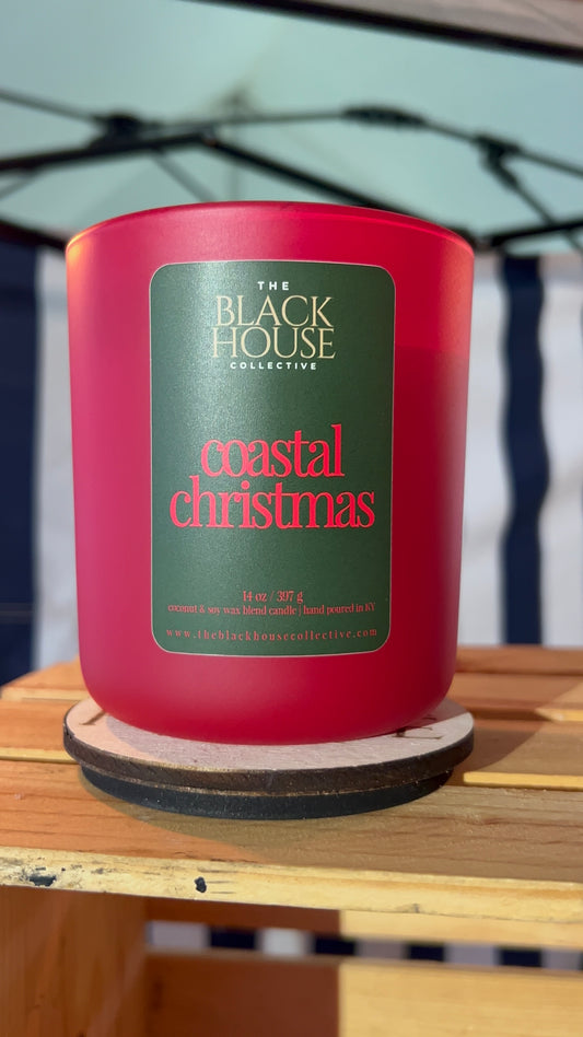 Coastal Christmas | Soy Wax Candle | balsam + mandarin spice